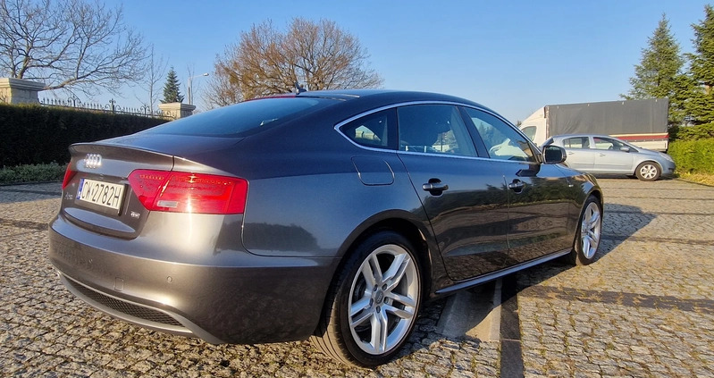 Audi A5 cena 69900 przebieg: 221647, rok produkcji 2016 z Bydgoszcz małe 781